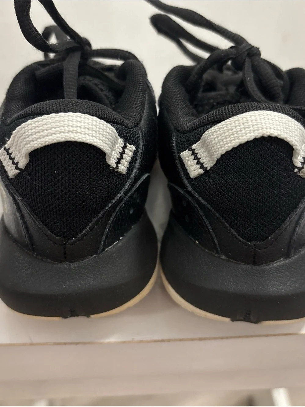 Under Armour Black and Gold Kids' Low-Top Sneakers